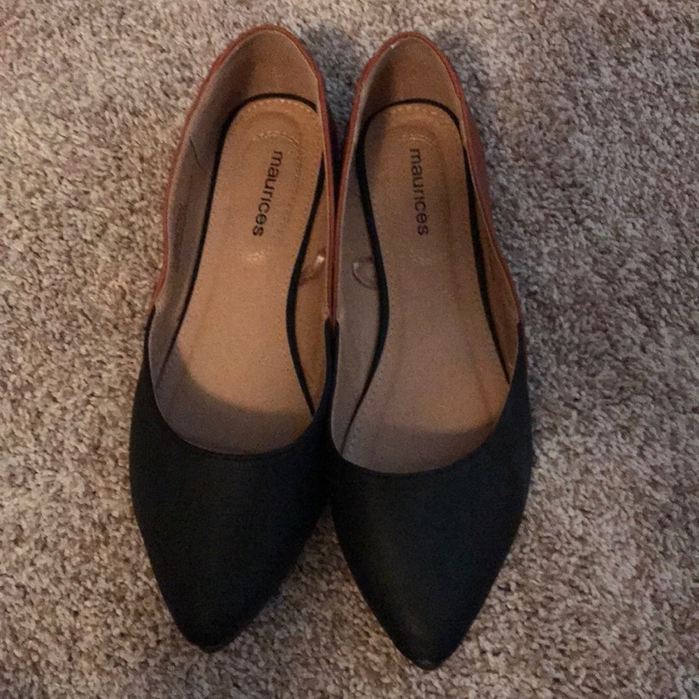 Black & Brown Flats
